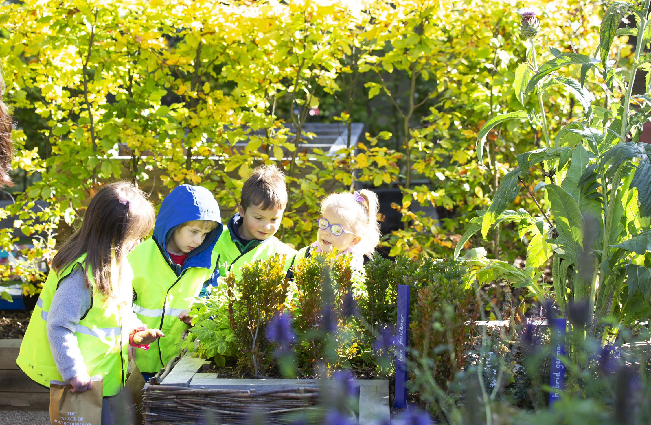 Children in the Physic Garden