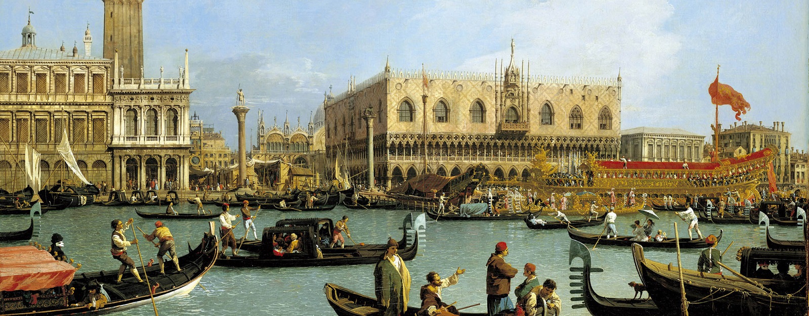 The Bacino di San Marco on Ascension Day by Canaletto