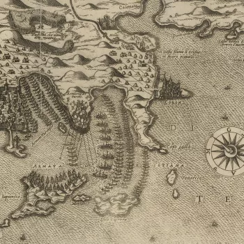 Modon, Bay of Navarino and Codon, 1572 (Methoni, Peleponnese, Greece) 36?49?11?N 21?42?17?E; (Ormos Navarinou, Peleponnese, Greece) 36?56?00N	21?41?00?E; (Koroni, Peleponnese, Greece) 36?48?00?N 21?57?00?E