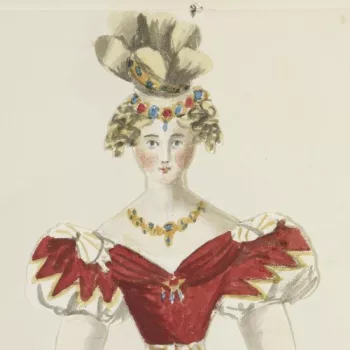 Queen Victoria's paper dolls